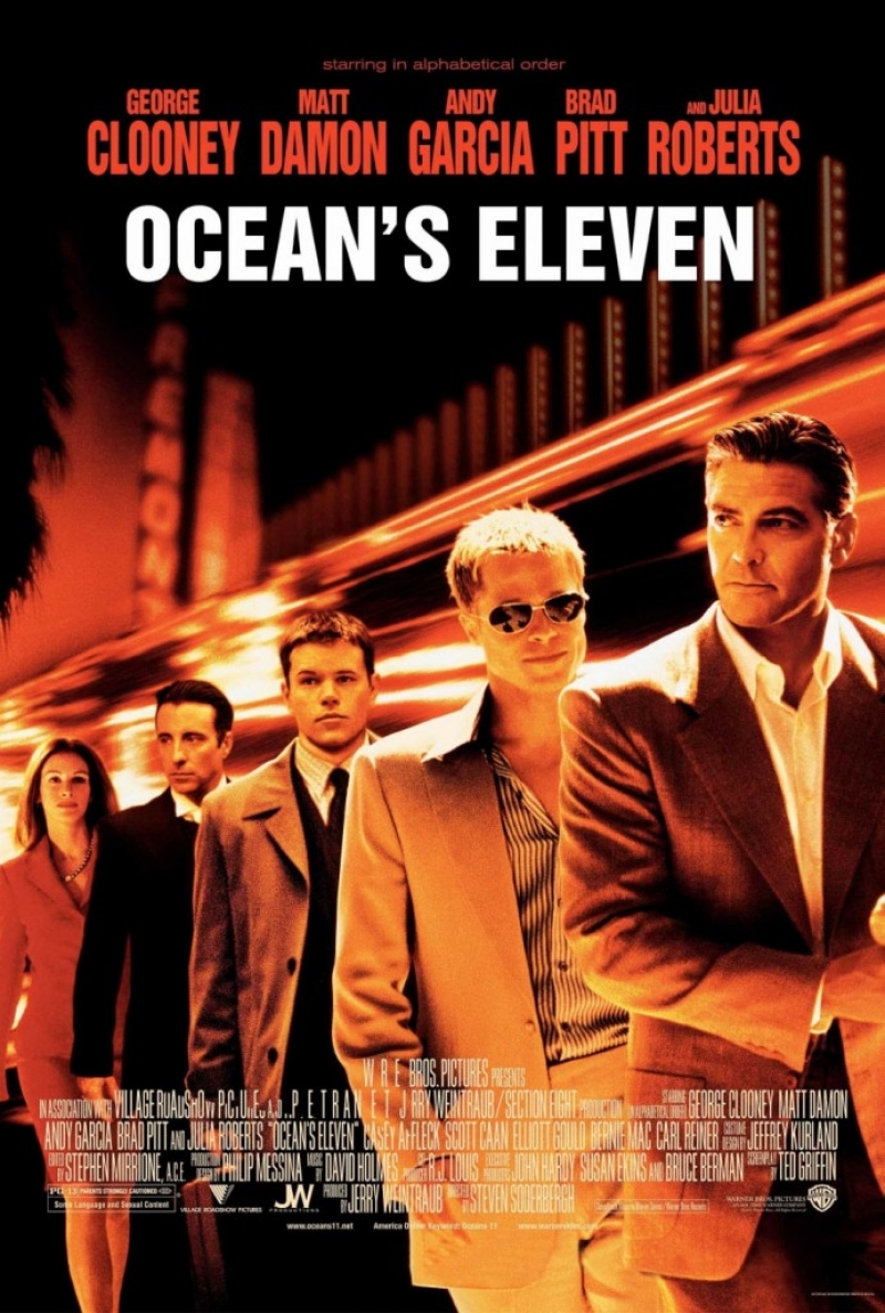 Locandina Ocean's eleven