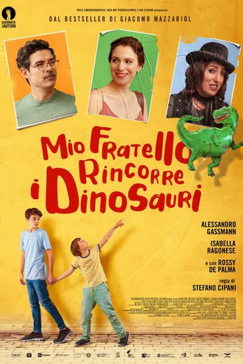 Locandina Mio fratello rincorre i dinosauri