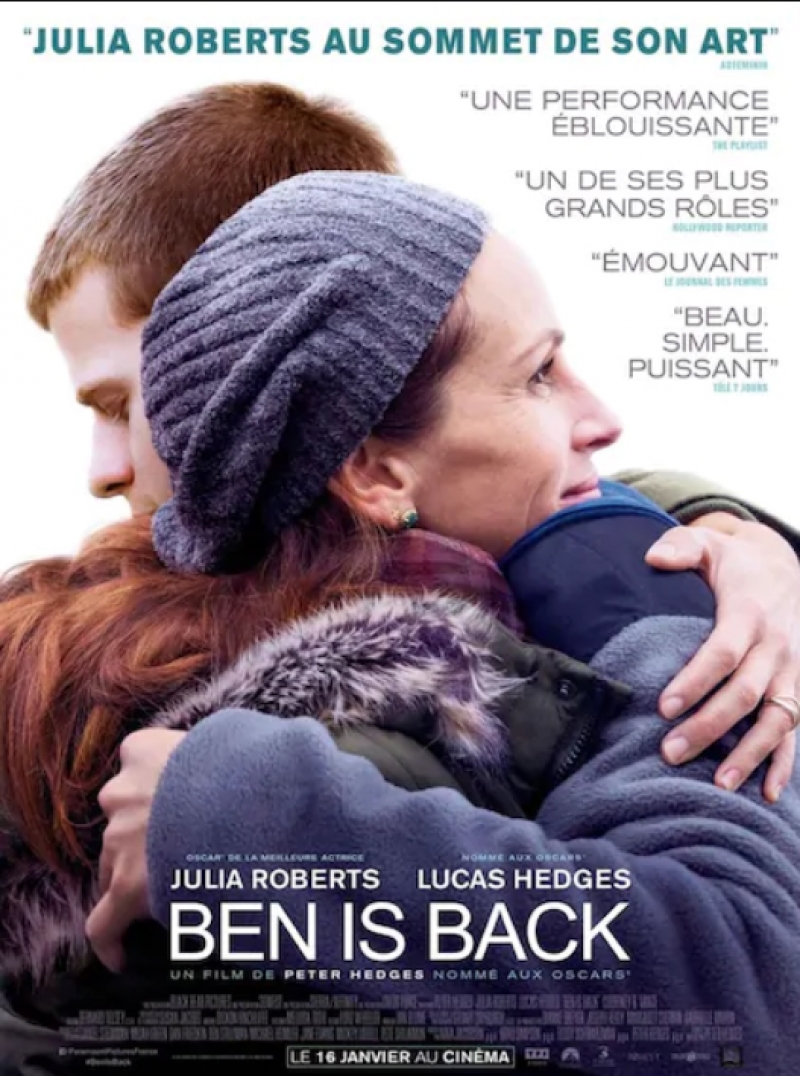 Locandina Ben is back - Ben è tornato